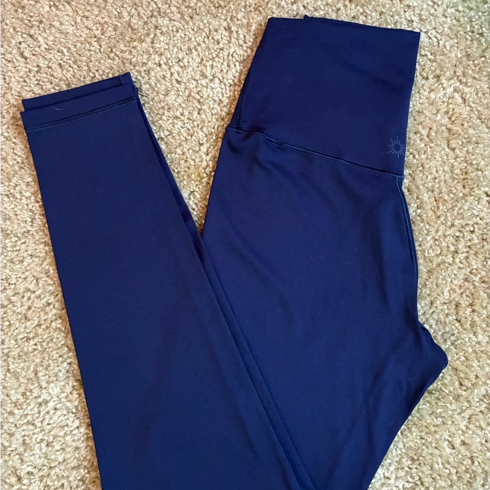 OFFLINE by Aerie Real Me Navy High Rise 7/8 Leggings Medium